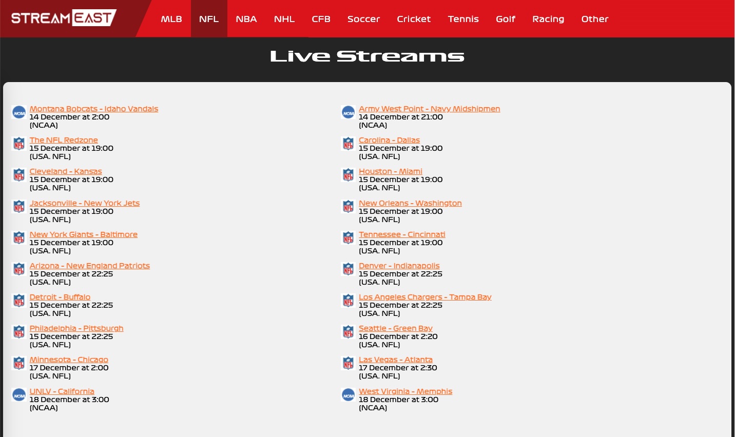 MethStreams